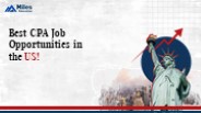 Best CPA Job Opportunities in the US!