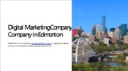 Digital Marketing Company In Edmonton