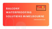 Balcony Waterproofing Solutions in Melbourne