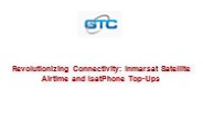 Revolutionizing Connectivity: Inmarsat Satellite Airtime and IsatPhone Top-Ups (1)