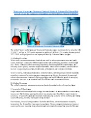 Water & Wastewater Treatment Chemicals Market