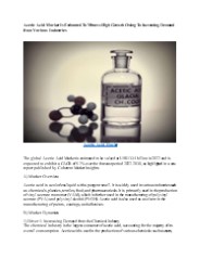 Acetic Acid Market