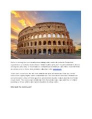 Colosseum Tickets