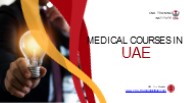 Medical Courses In UAE - CNA Training Institute