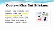 Custom Kiss Cut Stickers