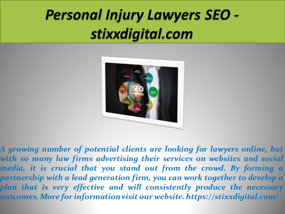 Personal Injury Lawyers SEO - stixxdigital.com