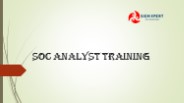 SOC Analyst Training