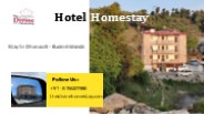 Hotel In Dhanaulti, Buranshkhanda