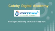 Basic to advanced digital marketing course in coimbatore