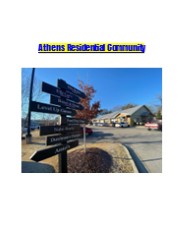 Athens Residential Community