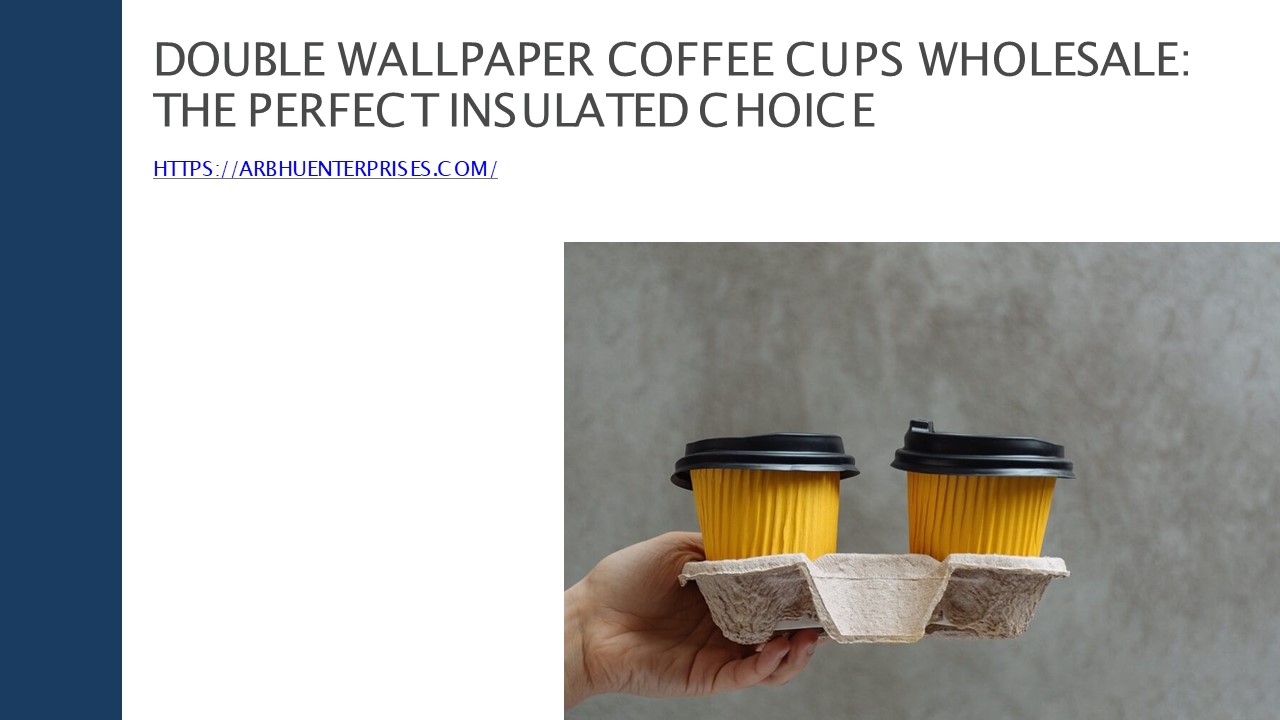 Double Wallpaper Coffee Cups Wholesale: The Perfect Insulated Choice