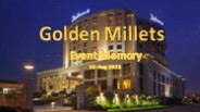Golden Millets Event in radisson blu 18-August-2023