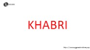 khabri