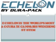 Cannabis Weighing System - Echelon.buzz