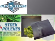 White Pouches For Cannabis Packaging