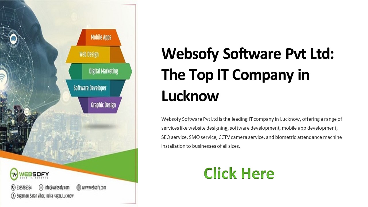 Best Software Development Company in Lucknow - Websofy Software Pvt Ltd