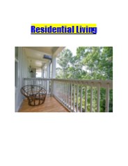 Residential Living