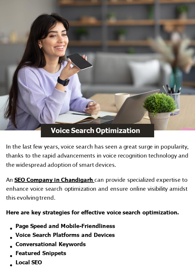 Voice Search Optimization