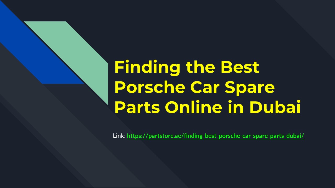 Best Porsche Car Spare Parts Online