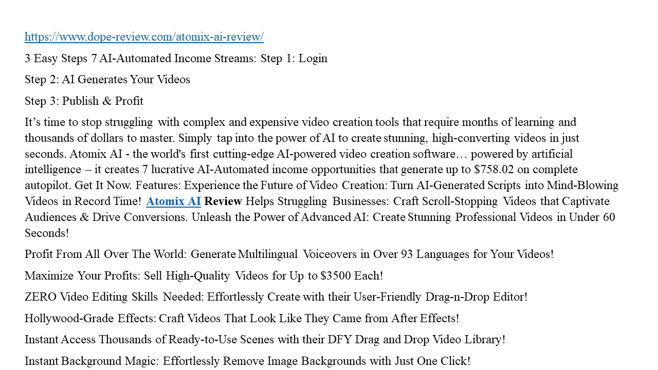presentation player overlay