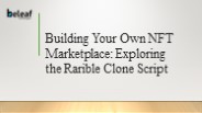 Rarible clone script
