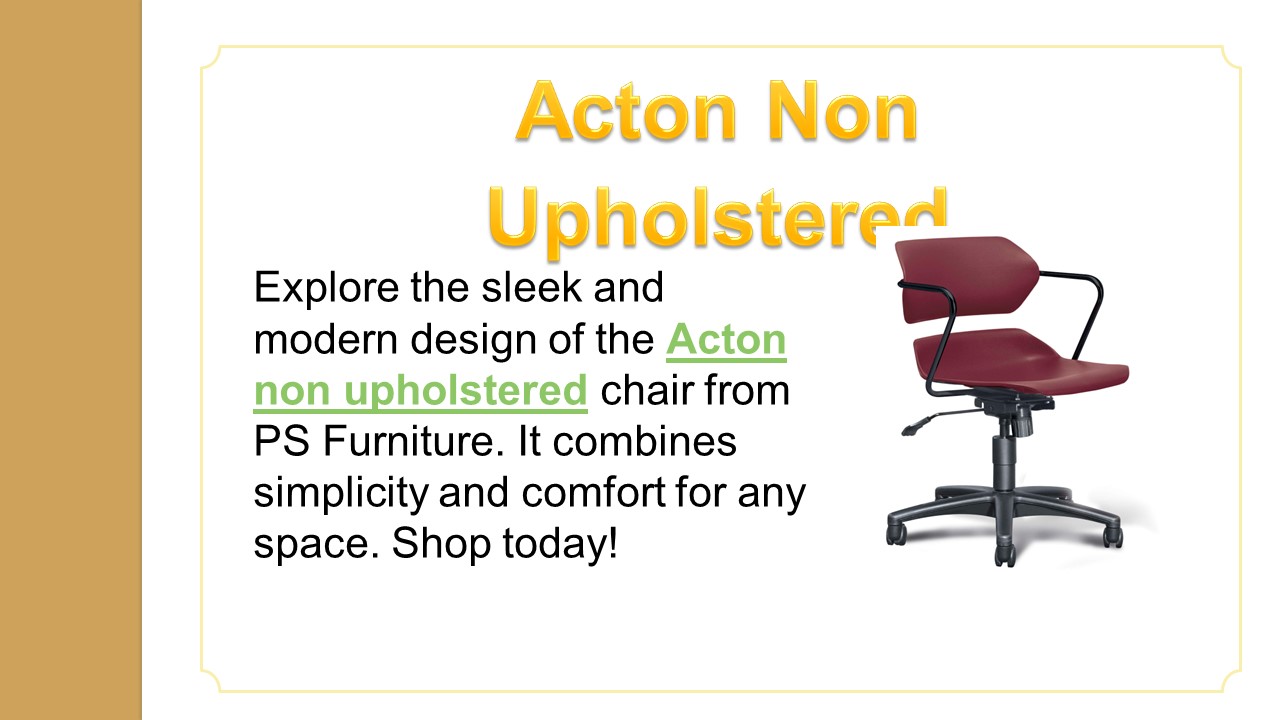 Acton Non Upholstered