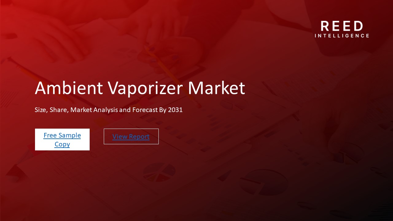 Ambient Vaporizer Market Trends: Emerging Patterns and Future Outlook