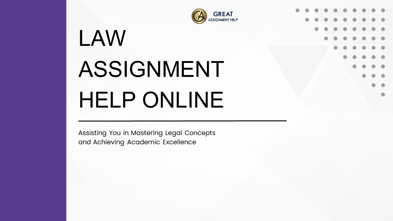 law assignment help online