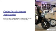 5 Electric Scooter Accessories You Must-Have