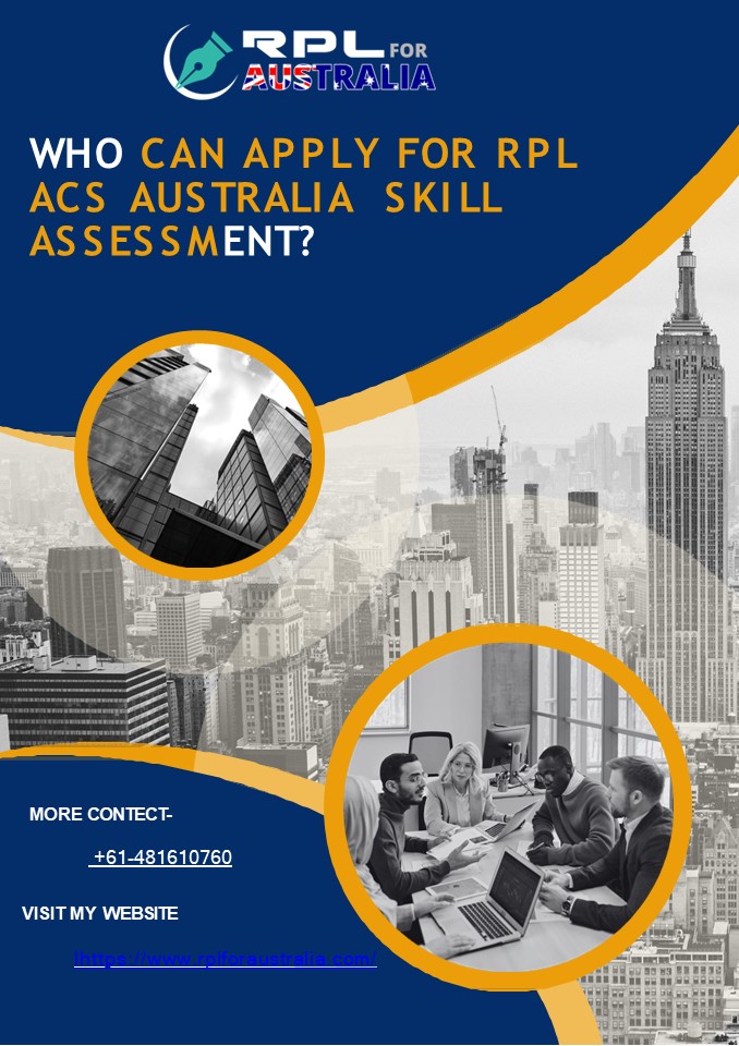 RPL ACS Australia Skill Assessment