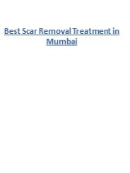 Best Scar Removal Treatment in Mumbai