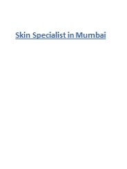 Skin Specialist in Mumbai