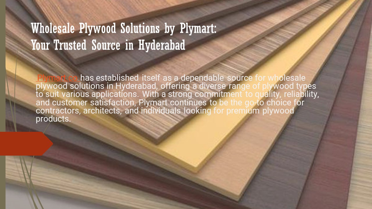 Wholesale plywood suppliers-Plymart