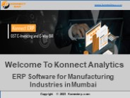 Erp Software for Manufacturing Industries in Mumbai