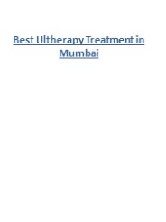 Best Ultherapy Treatment in Mumbai