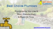 Best Choice Plumbers