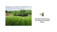 PROVIDENCE PERFECT LAWNS: YOUR PATHWAY TO CHARLOTTE BEAUTY