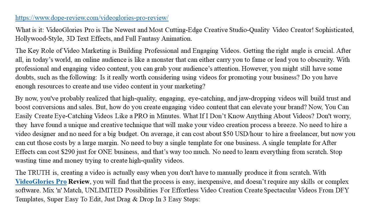 presentation player overlay