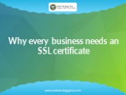 Why every business needs an SSL certificate