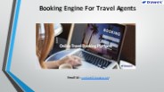 Booking Engine For Travel Agents