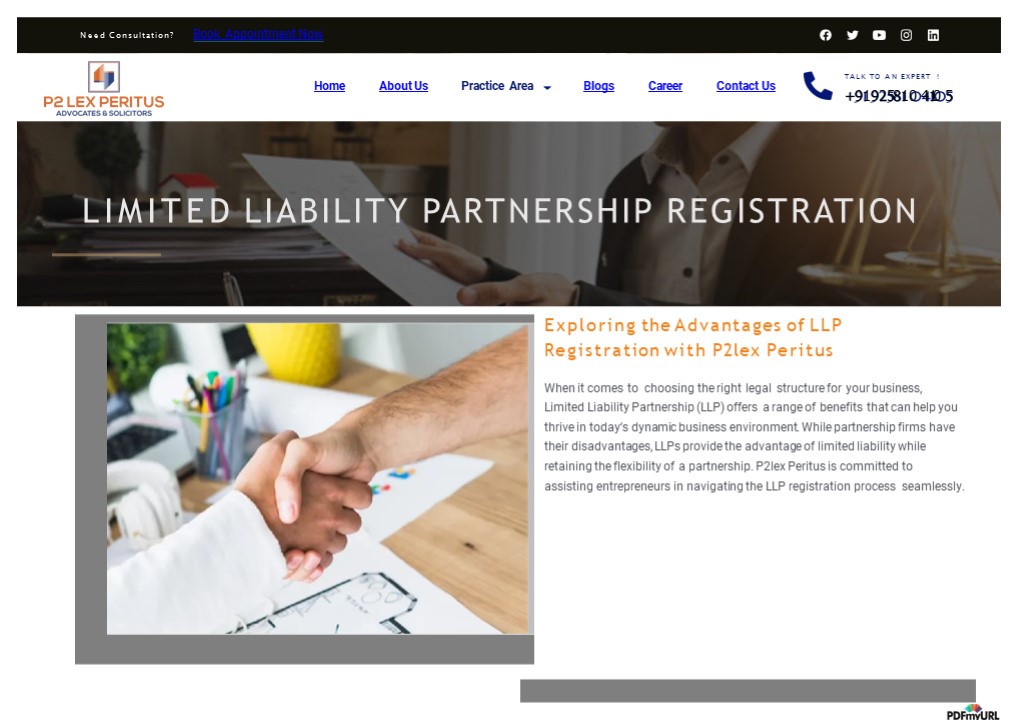 Limited Liability Partnership Registration in Delhi