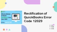 Rectification of QuickBooks Error Code 12029