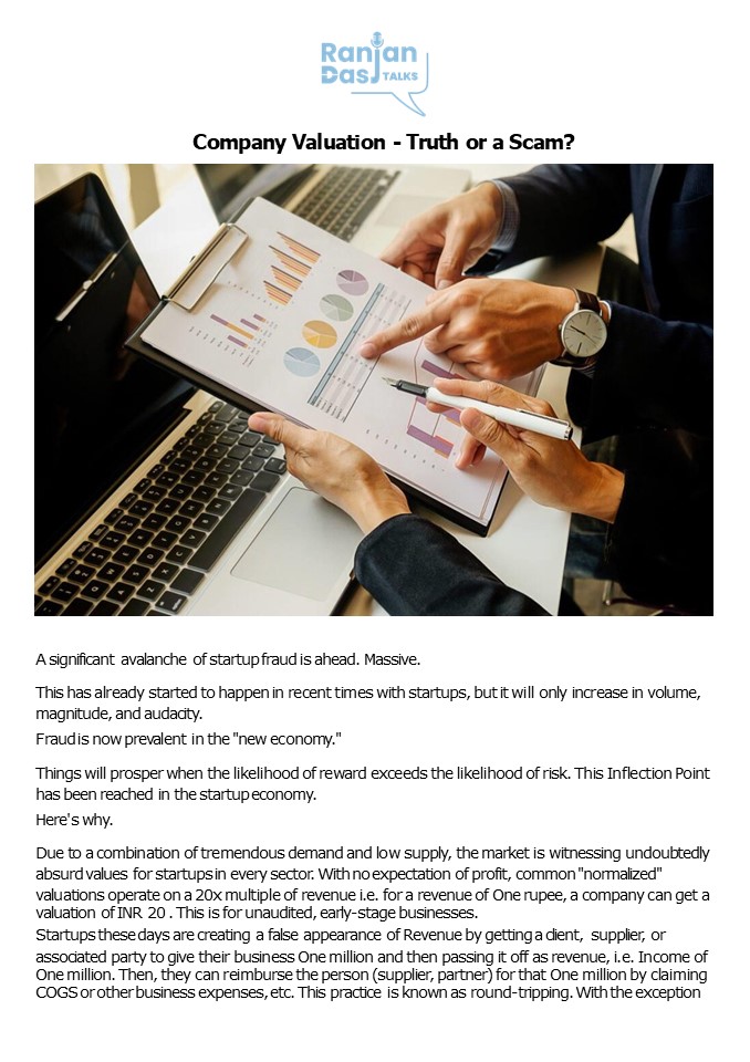 Company Valuation - Truth or a Scam?