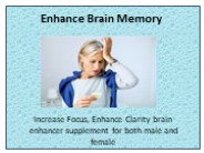 Improve Brain Functions and Enhance Mental Abilities