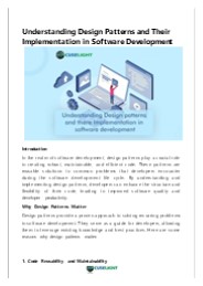 Understanding Design Patterns and Their Implementation in Software Development