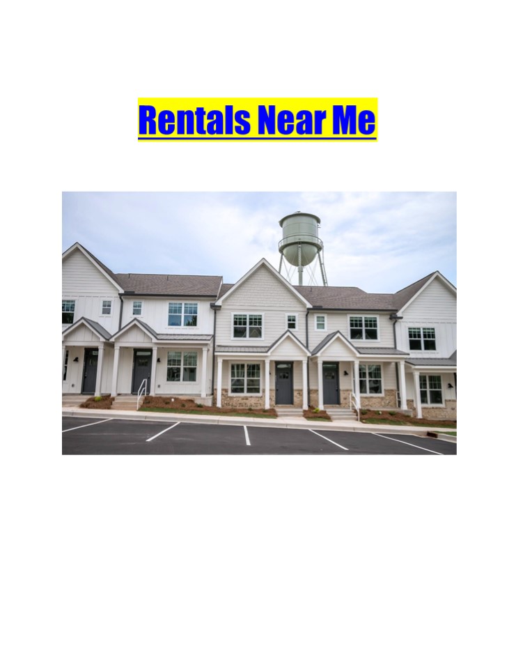 Rentals Near Me