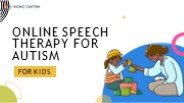 Online Speech Therapy for Autism
