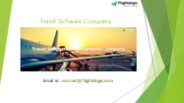 Travel Software Company