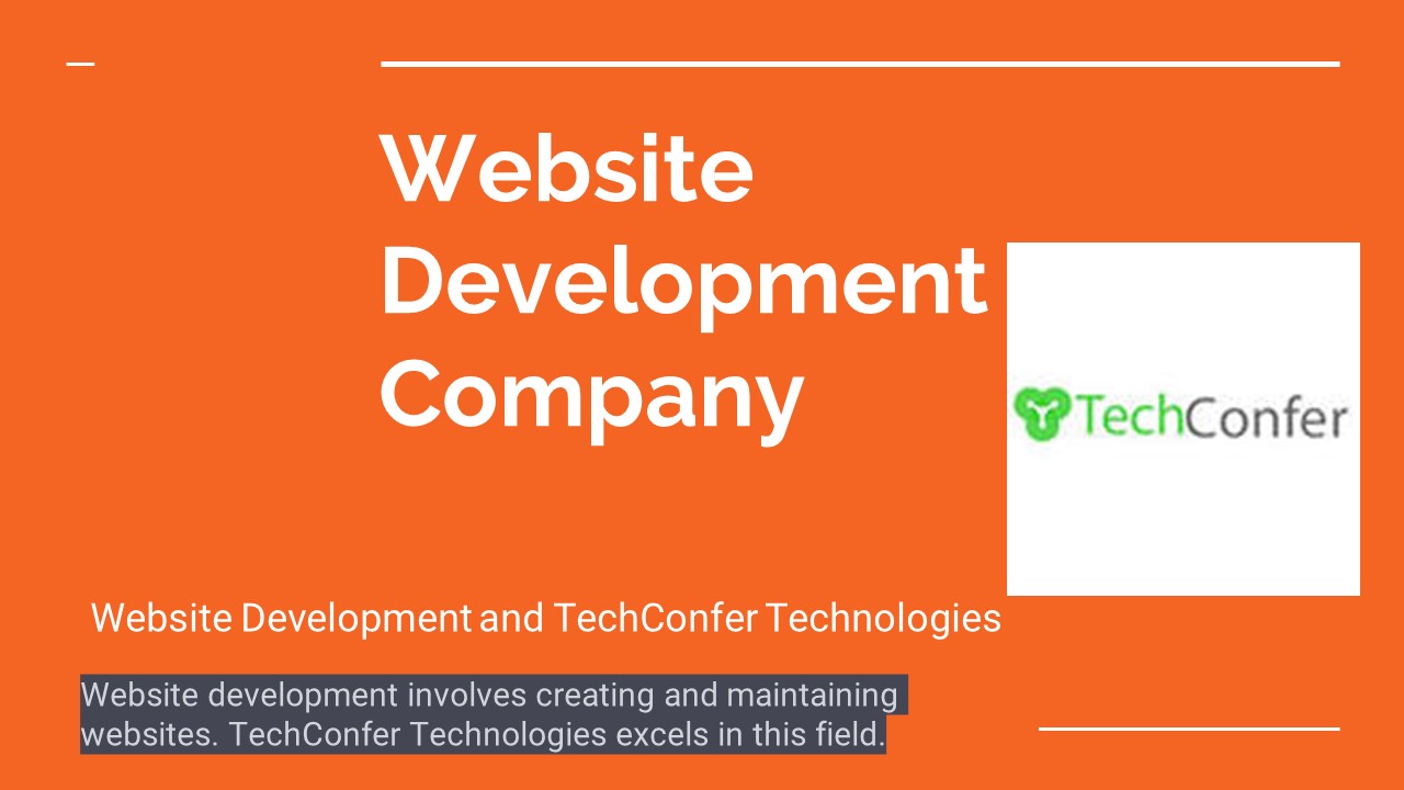 Website development is the process of creating and maintaining websites. (1)