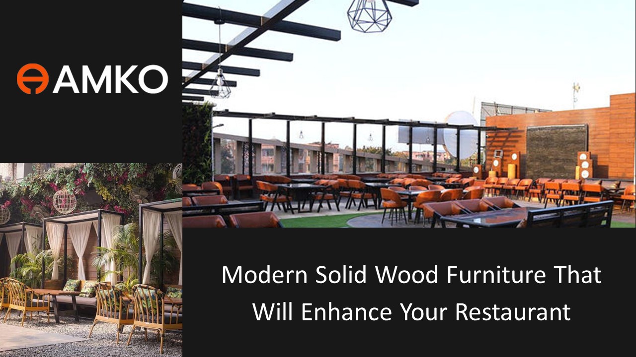 Wooden Table For Restaurant | Amko